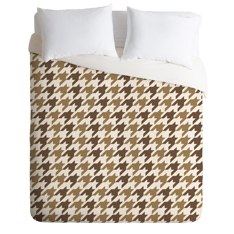 Housse de couette houndstooth, Housse de couette pour très grand lit