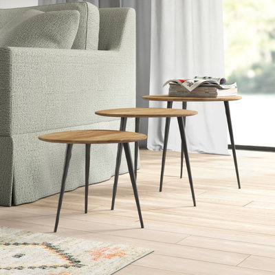Ashelynn Solid Wood Top Nesting Tables