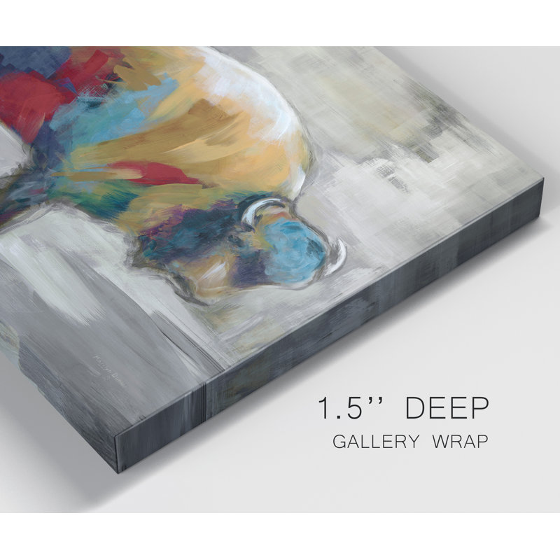 Wild and Free - Impression sur toile tendue, H 24 po x l 36 po x P 1 po