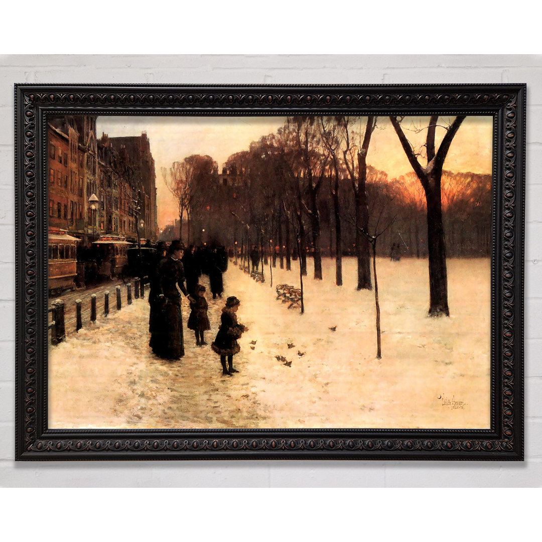 Hassam Boston In Everyday Twilight - Einzelner Bilderrahmen Kunstdrucke