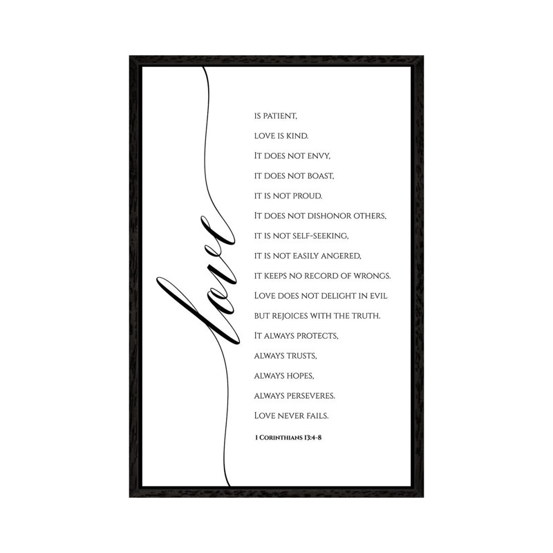 Print on Canvas, Black Floater Framed, 66.04cm H x 45.72cm W x 3.81cm D