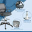 Penick Mesh Drafting Chair-893352951