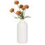 Grand vase en céramique blanc fait à la main 8 "Marlow-1000663007-1000663005