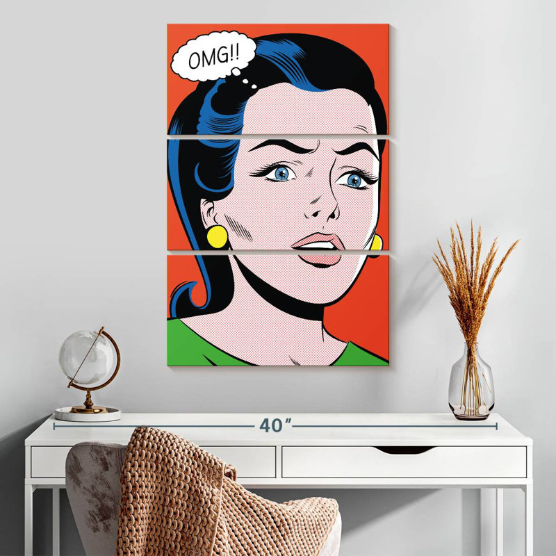 Leisha OMG, 32" H x 20" W