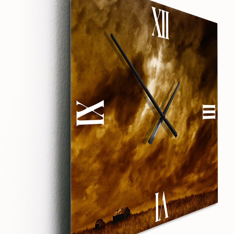 Horloge murale Desert Farmhouse, Très grand