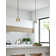 Rhoswen 1 Light Pendant - Frosted Diffuser