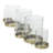 Cristelle 5.5'' H Metal Tabletop Candelabra