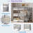 Triple Bunk Bed With Storage Staircase-106733123