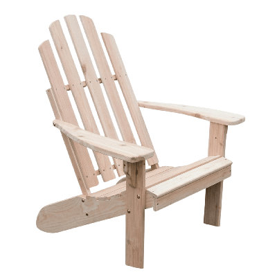  Chaise Adirondack Red Cedar Kennebunk, sans finition