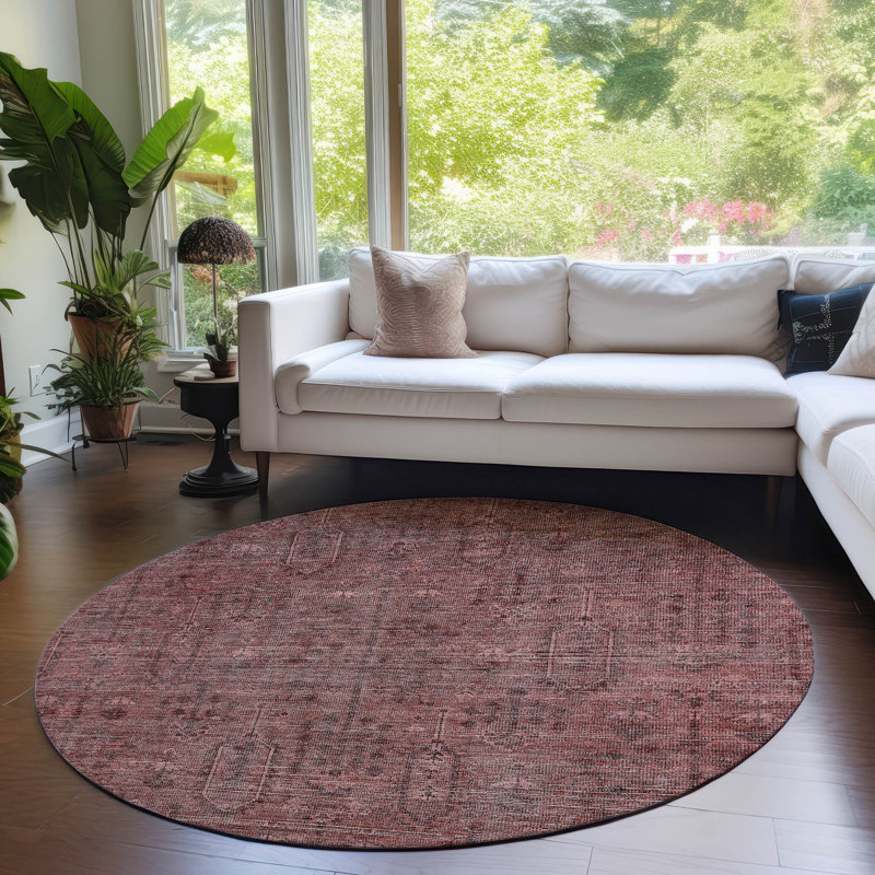 Tapis antidérapant Chamaya, Round 8'