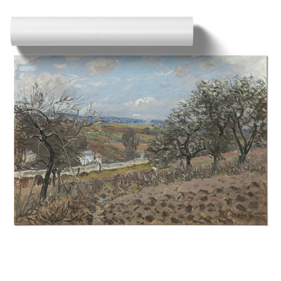 Bougival by Alfred Sisley - Frameless Print