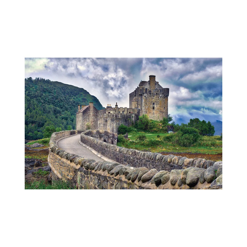 Eilean Donan Castle by Zoe Schumacher - Wrapped Canvas Print, 20.32 cm H x 30.48 cm W