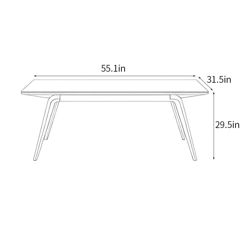 Eolande, 29.5"H x 55.1"L x 31.5"W