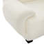 Canapés en chenille désossés et peu encombrants, canapé de salon beige moderne avec confort moelleux