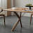 High Quality Durable Rectangular Walnut Table-106536207