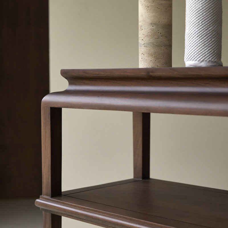 Achille Solid Wood Console Table, 35.43" H x 40.55" W x 16.93" D