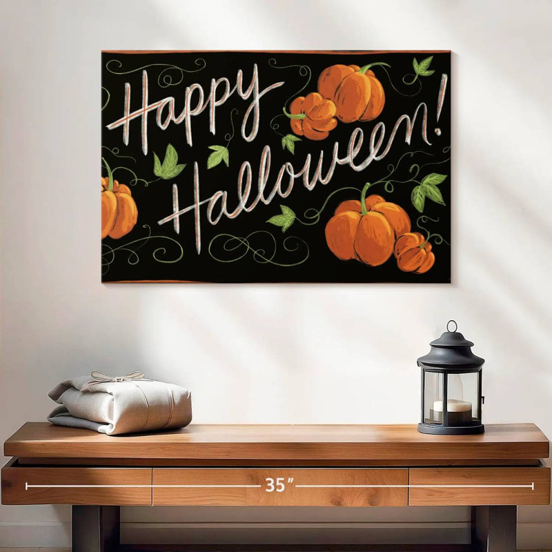 Citrouille d'Halloween Lelend, H 16 po x l 24 po