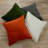 Textured Cotton Reversible Throw Pillow-1425725817