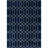 Glam Navy Blue Silver Area Rug-56547677