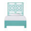 Palm Springs Low Profile Standard Bed-41279890-73212081