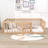 Hendrelino Wooden Daybed Frame with Guardrail-1132318930-1132318934