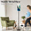 Lampe sur pied pastel cyan menthe marbré liquide aquarelle lignes dorées taches de brosse Teal Dimmable Lampe sur pied moderne avec télécommande pédale abat-jour ampoule abat-jour lampe de coin pour salon chambre bureau