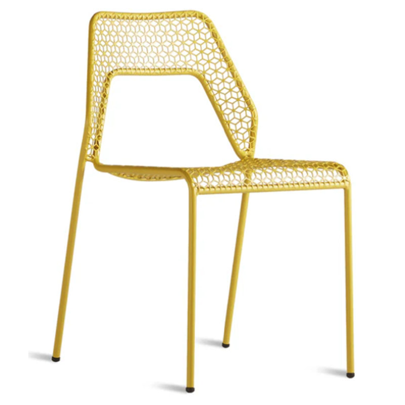 Chaise Hot Mesh, Jaune naturel