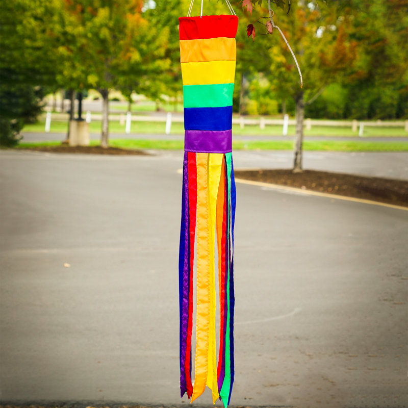 Manche à air Rainbow, H 40 po x l 6 po