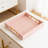 Set Of 2 Faux Shagreen Leather Serving Trays With Gold Metal Handles, Modern Rectangular Decorative Ottoman And Coffee Table Trays For Home Decor, Kitchen, And Organizing-2092639238