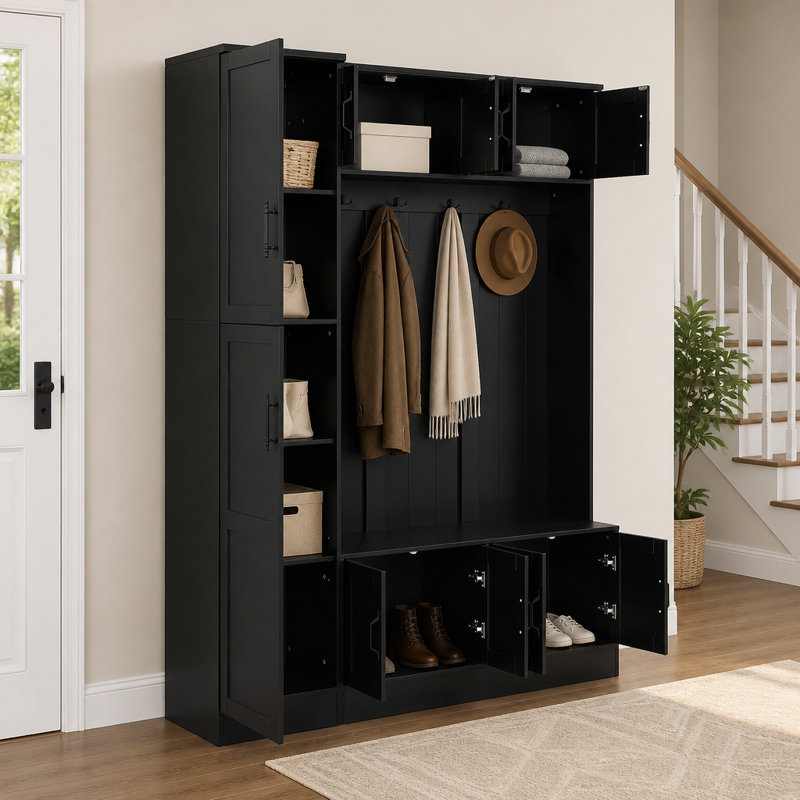 6 - Pair Shoe Storage Bench