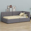 Upholstered Daybed With Storage Drawers-455621788