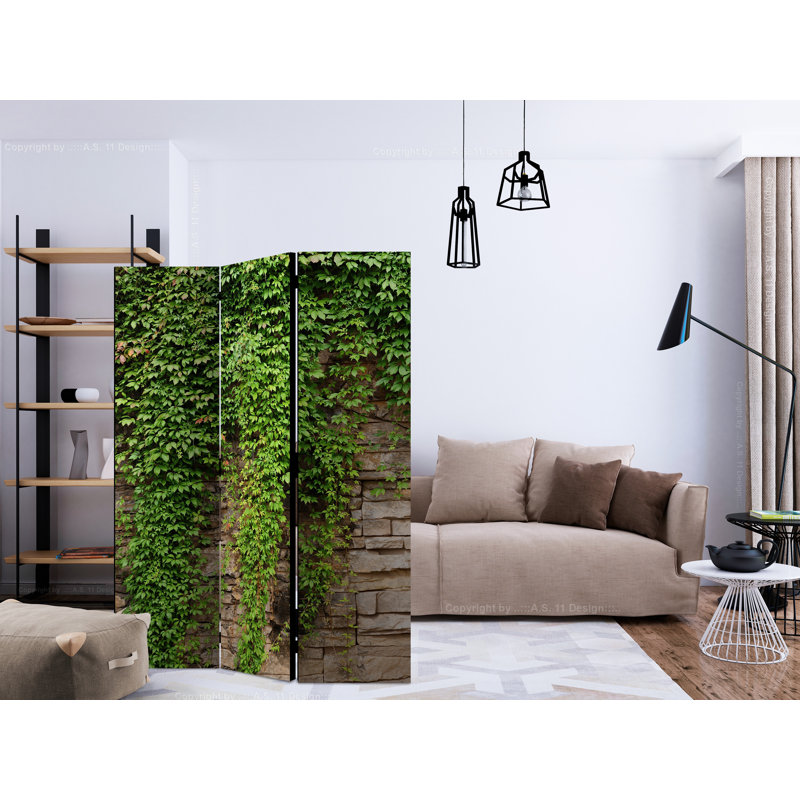135cm W x 172cm H 3 - Panel One Sided Room Divider Folding Room Divider