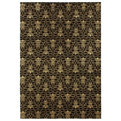 Metro Wool Abstract Area Rug