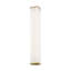 Freya Single Frosted Dimmable LED Vanity Light