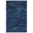 Heiser 425 Handwoven Wool/Cotton/Polyester No Pattern Indoor Use Only Rug in Navy/Blue-1113278257