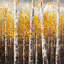 Birches by Sunny Day - Reproduction matte encadrée pour le décor de la chambre à coucher-1835568021-1835568020