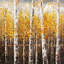 Décoration de chambre à coucher Birches par Sunny Day Trees