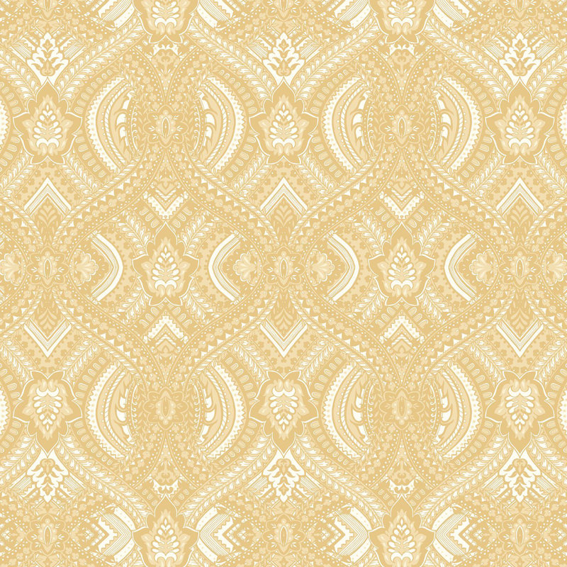 10m x 50cm Matte Wallpaper Roll, Yellow