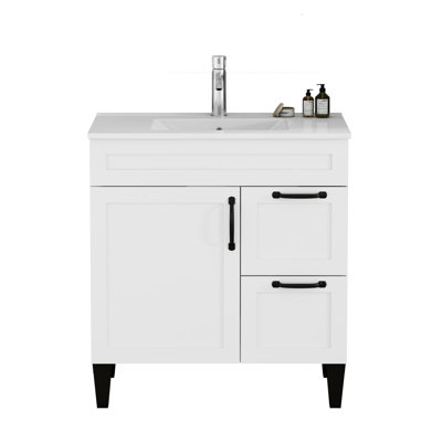 Meuble-lavabo sur pied 32 po avec lavabo