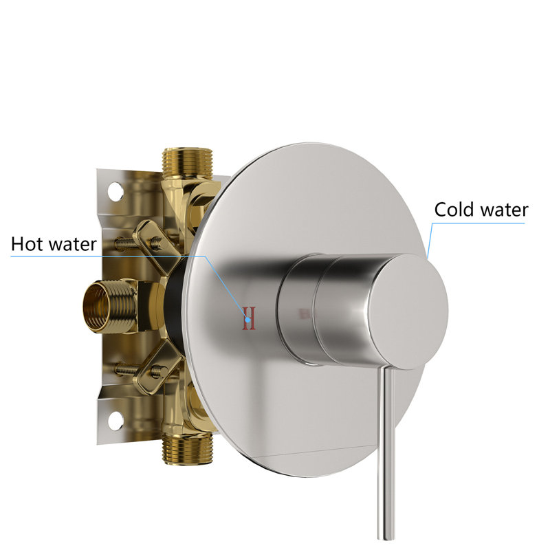High-Pressure Rainfall Shower System, Tub Faucet Set