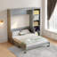 Lit escamotable avec bureau et tablettes Murphy-229458207-229458206