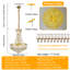 Alarica 10 - Light Chandelier
