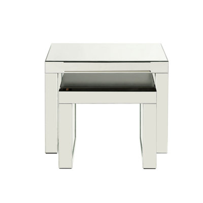 table de bout style traîneau
