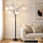 Smart 82" 5-Light Arc Floor Lamp With APP & Remote, Adjustable Heads, Dimmable 3000K-6000K For Living Room-903072196-904989902-887805280