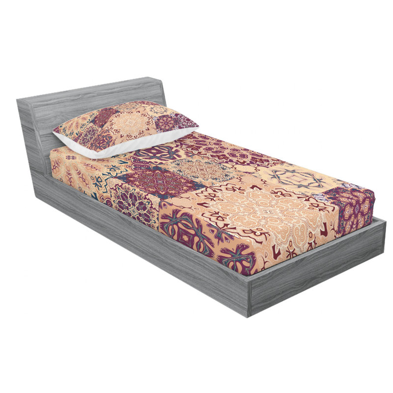 Microfiber Sheet Set, Twin Sheet Set with Fitted Sheet