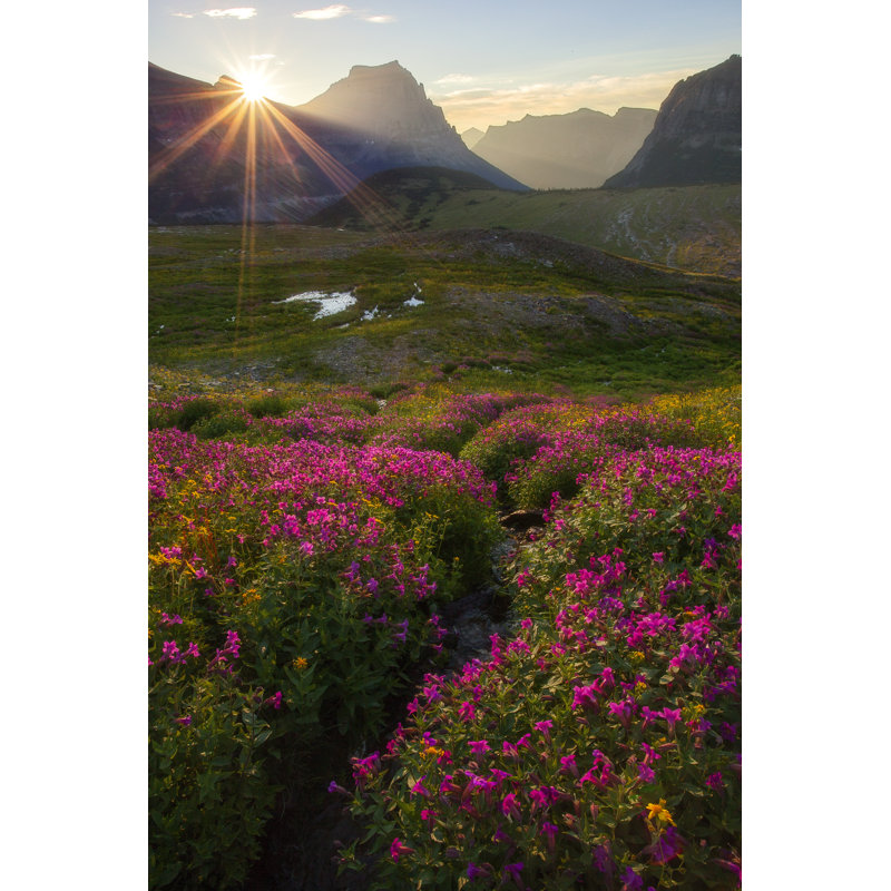 Glacier National Park by Jon Farmer - Wrapped Canvas Print, 30cm H x 46cm W