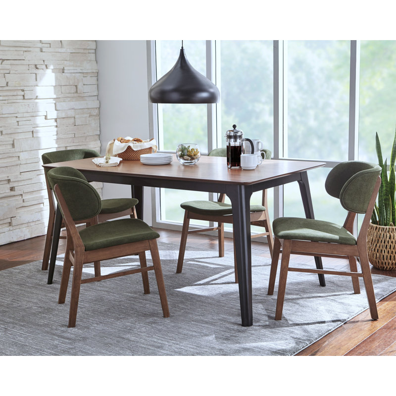 Sharece Upholstered Side Chair, Green