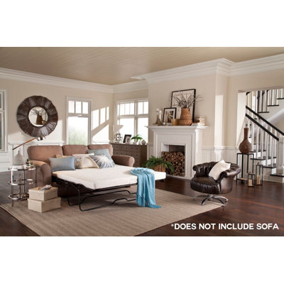 Slice of Heaven 4.5" Medium Gel Memory Foam Sofa Bed Mattress