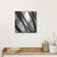  «Cross Ways 3» par Alonzo Saunders, art mural en métal, 12 po x 12 po-1773750775
