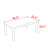 Modern all solid wood simple table-571715134